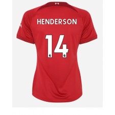 Liverpool Jordan Henderson #14 Hjemmedrakt Kvinner 2022-23 Kortermet